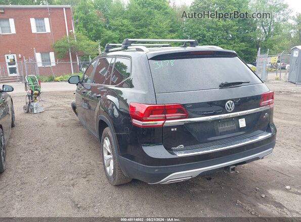 1V2UR2CA0KC508797 2019 VOLKSWAGEN ATLAS Black Задня ліва чверть