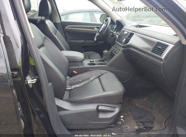 1V2UR2CA0KC508797 2019 VOLKSWAGEN ATLAS Black Вид салону спереду