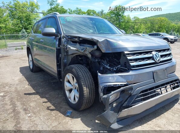 1V2UR2CA0KC512932 2019 VOLKSWAGEN ATLAS Gray Vista frontal