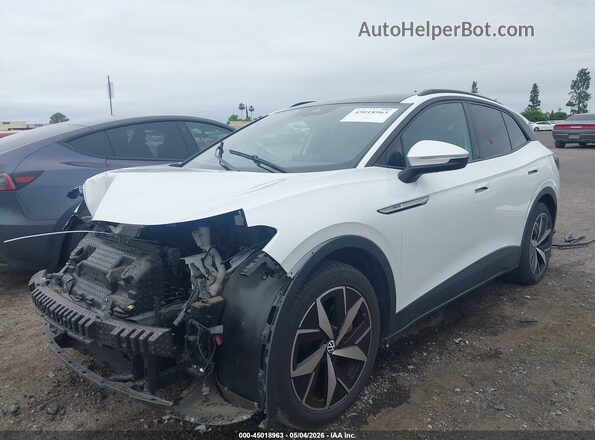 1V2VMPE81PC027569 2023 VOLKSWAGEN ID.4 White Передня ліва чверть