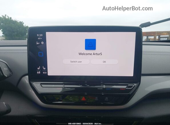 1V2VMPE81PC027569 2023 VOLKSWAGEN ID.4 White 