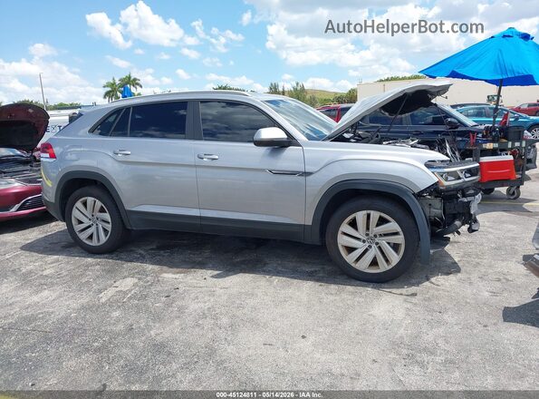 1V2WC2CA1MC224673 2021 VOLKSWAGEN ATLAS Silver 