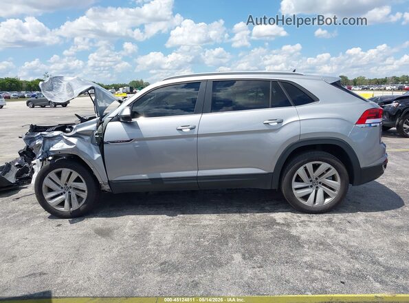 1V2WC2CA1MC224673 2021 VOLKSWAGEN ATLAS Silver 