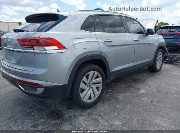 1V2WC2CA1MC224673 2021 VOLKSWAGEN ATLAS Silver 