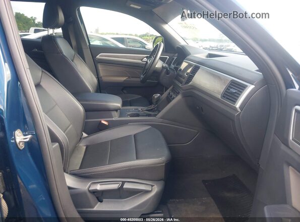 1V2WC2CA4MC229172 2021 VOLKSWAGEN ATLAS Blue წინა სალონის ხედი
