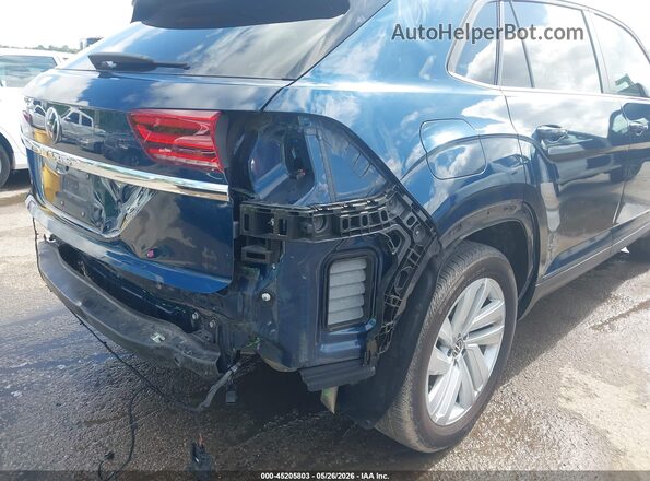 1V2WC2CA4MC229172 2021 VOLKSWAGEN ATLAS Blue წინა ხედი