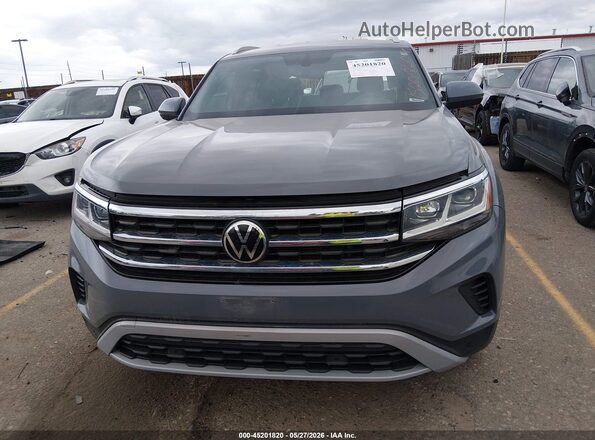 1V2WC2CA8MC206607 2021 VOLKSWAGEN ATLAS Gray Vista interior trasera