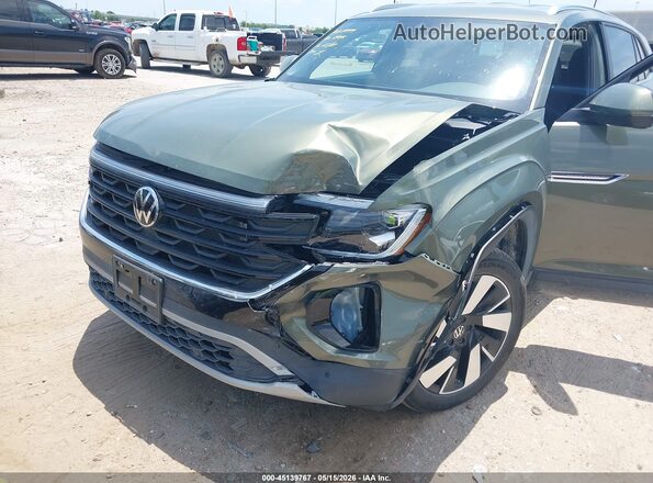 1V2WC2CA9TC215928 2026 VOLKSWAGEN ATLAS Green წინა ხედი