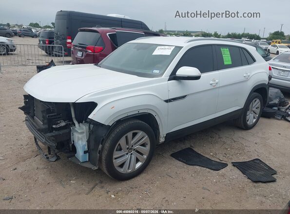 1V2WE2CA0MC234041 2021 VOLKSWAGEN ATLAS Белый Передняя левая четверть