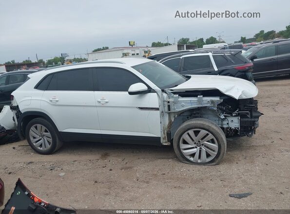 1V2WE2CA0MC234041 2021 VOLKSWAGEN ATLAS Белый Панорамный вид салона 360°