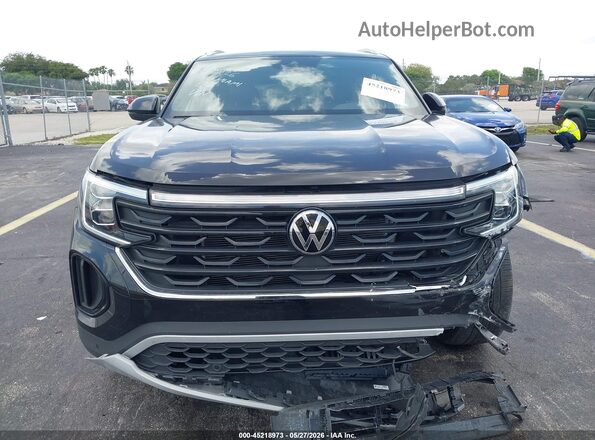 1V2WE2CA2RC261894 2024 VOLKSWAGEN ATLAS Black წინა პანელის ხედი