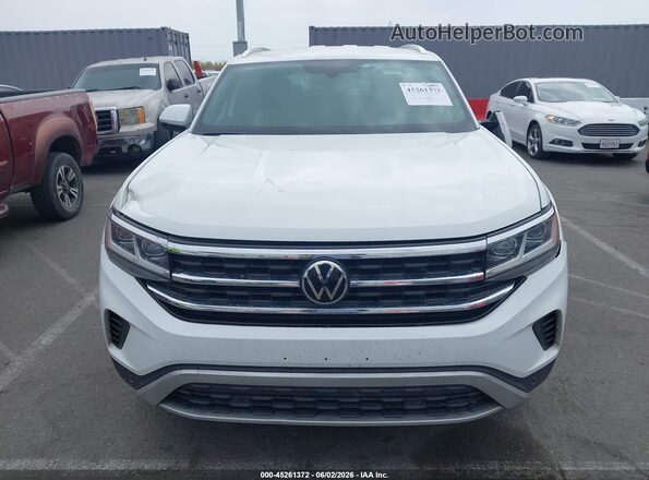 1V2WE2CA6PC200626 2023 VOLKSWAGEN ATLAS Белый Вид задней части салона