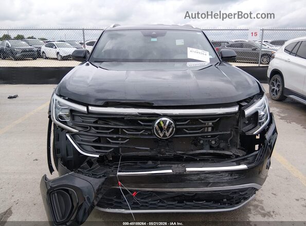 1V2WE2CAXRC260461 2024 VOLKSWAGEN ATLAS Black Instrument cluster view