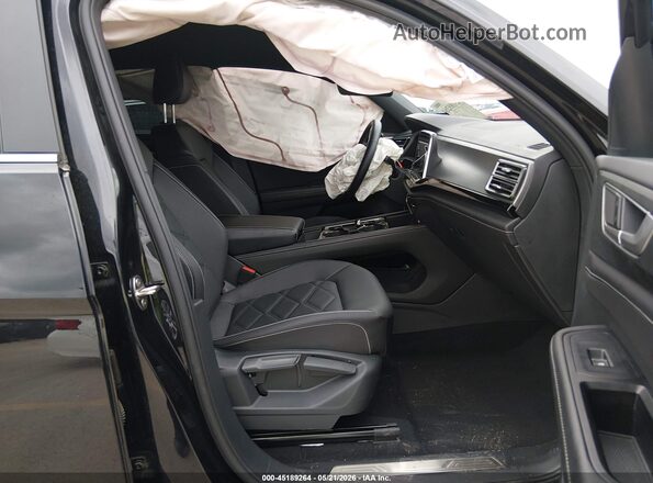 1V2WE2CAXRC260461 2024 VOLKSWAGEN ATLAS Black Front interior view
