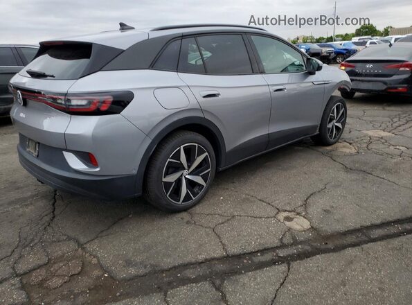 1V2WNPE83PC038476 2023 VOLKSWAGEN ID.4 Серебряный Задняя правая четверть