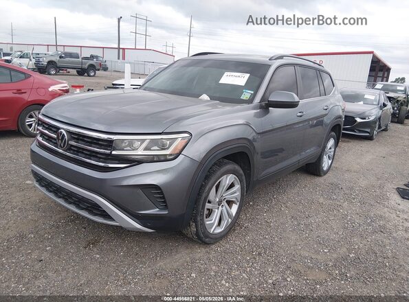 1V2WP2CA6MC567922 2021 VOLKSWAGEN ATLAS Gray Front left