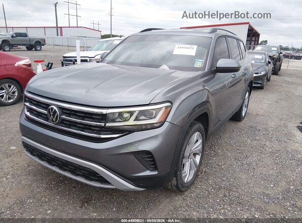 1V2WP2CA6MC567922 2021 VOLKSWAGEN ATLAS Gray Front view