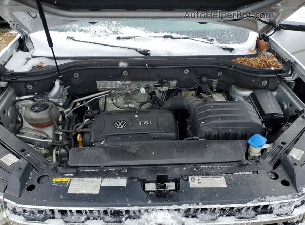 1V2WP2CA7KC618535 2019 VOLKSWAGEN ATLAS Silver Engine compartment view