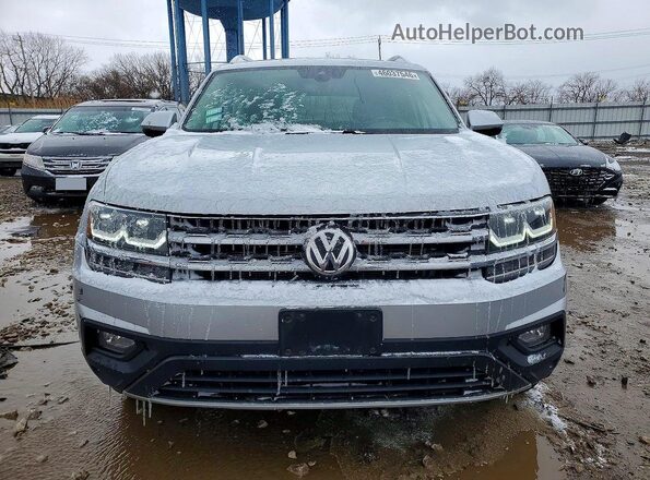 1V2WP2CA7KC618535 2019 VOLKSWAGEN ATLAS Silver Front view