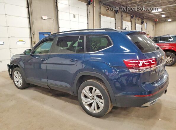 1V2WR2CA2MC568978 2021 VOLKSWAGEN ATLAS Синий 