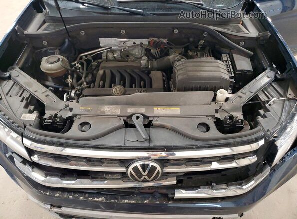 1V2WR2CA2MC568978 2021 VOLKSWAGEN ATLAS Синий 