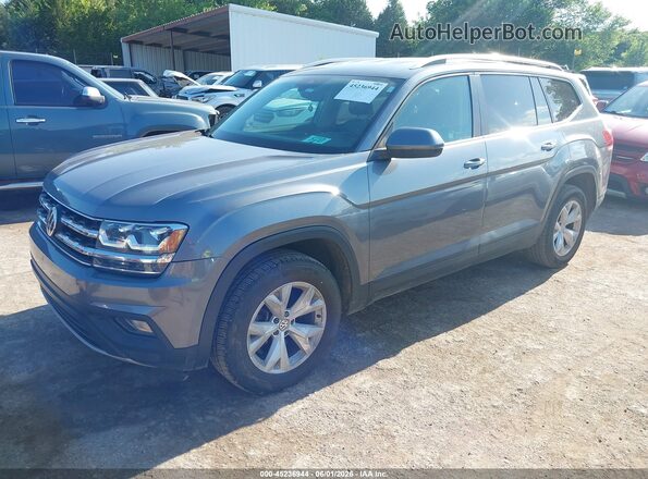 1V2WR2CA5KC595797 2019 VOLKSWAGEN ATLAS Серый Передняя левая четверть