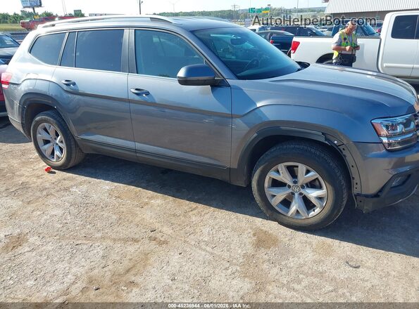 1V2WR2CA5KC595797 2019 VOLKSWAGEN ATLAS Серый Вид спереди