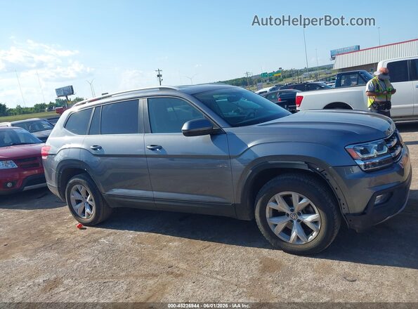 1V2WR2CA5KC595797 2019 VOLKSWAGEN ATLAS Серый Вид задней части салона