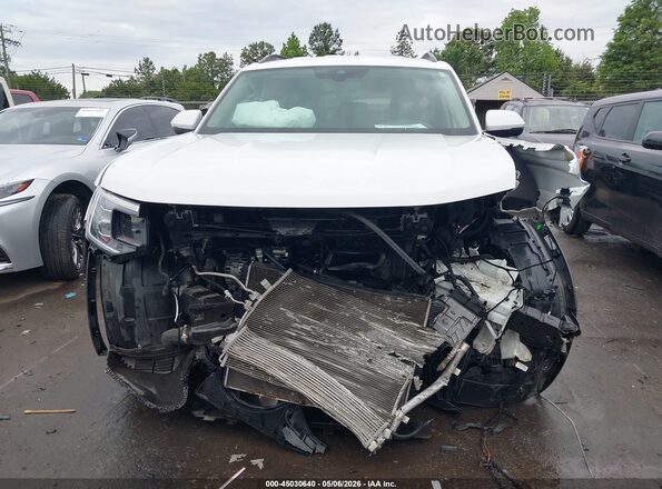 1V2WR2CA6RC507656 2024 VOLKSWAGEN ATLAS White Widok zestawu wskaźników