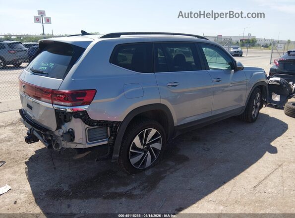 1V2WR2CA7RC519699 2024 VOLKSWAGEN ATLAS Silver Задня права чверть