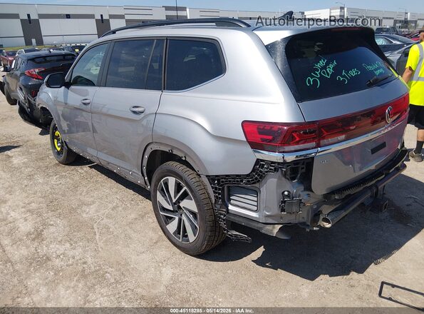 1V2WR2CA7RC519699 2024 VOLKSWAGEN ATLAS Silver Задня ліва чверть