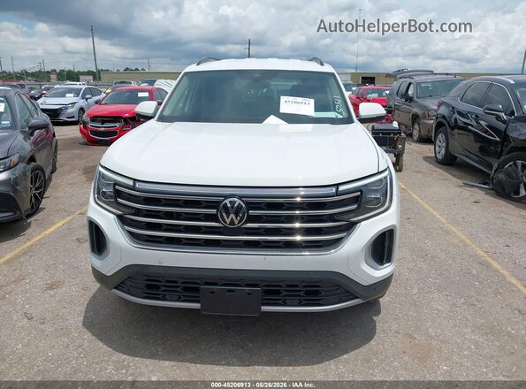 1V2WR2CA8RC520053 2024 VOLKSWAGEN ATLAS Белый Вид щитка приборов