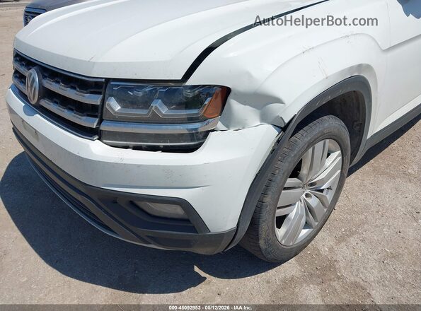 1V2WR2CAXKC504667 2019 VOLKSWAGEN ATLAS White Դիմացի տեսք