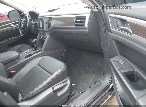 1V2WR2CAXKC544229 2019 VOLKSWAGEN ATLAS Black Սալոնի դիմացի տեսք