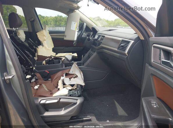1V2WR2CAXMC527725 2021 VOLKSWAGEN ATLAS Gray Вид салону спереду