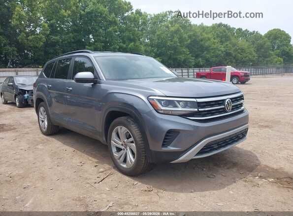 1V2WR2CAXMC527725 2021 VOLKSWAGEN ATLAS Gray Вид задньої частини салону