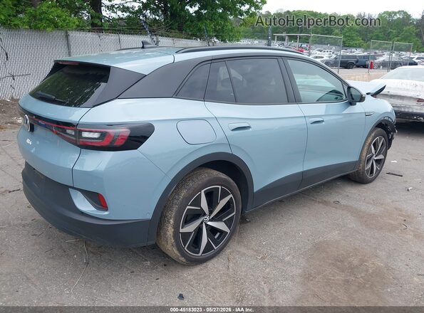 1V2WSPE84SC009375 2025 VOLKSWAGEN ID.4 Blue Задня права чверть