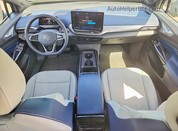 1V2WSPE84SC009974 2025 VOLKSWAGEN ID.4 Gray Widok deski rozdzielczej
