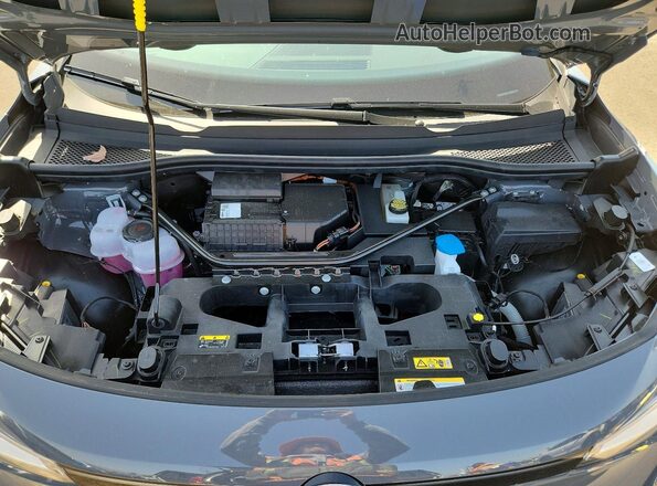 1V2WSPE84SC009974 2025 VOLKSWAGEN ID.4 Gray Widok komory silnika