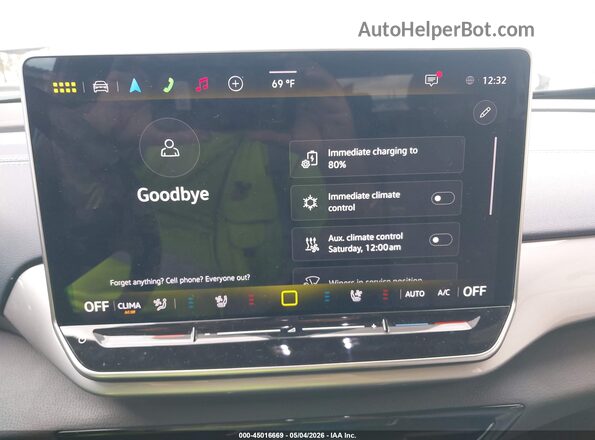 1V2WSPE85SC003584 2025 VOLKSWAGEN ID.4 Blue 