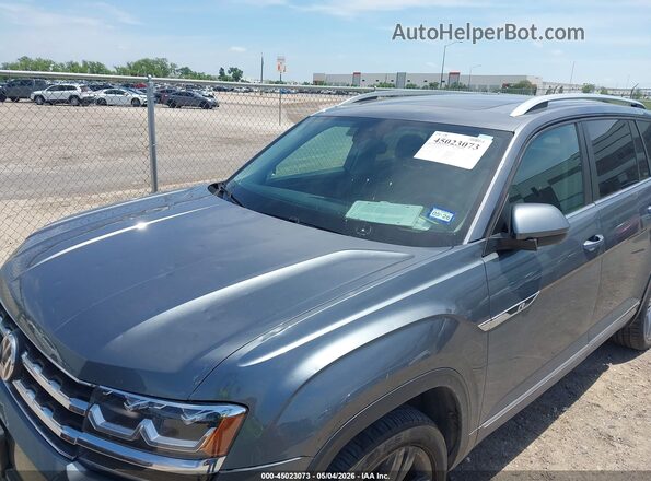 1V2XR2CA1KC605973 2019 VOLKSWAGEN ATLAS Gray წინა ხედი