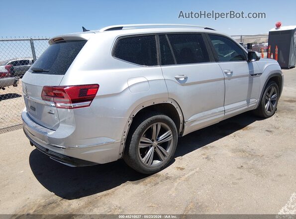 1V2XR2CA2KC585264 2019 VOLKSWAGEN ATLAS Silver უკანა მარჯვენა