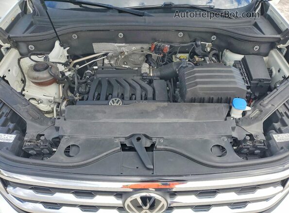 1V2YE2CA6LC220183 2020 VOLKSWAGEN ATLAS White Вид підкапотного простору