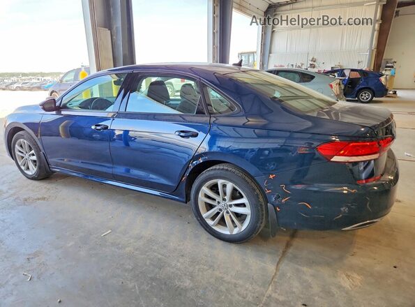 1VWAA7A38MC014085 2021 VOLKSWAGEN PASSAT Blue 