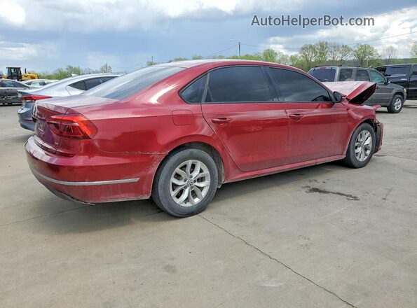 1VWAA7A39JC023728 2018 VOLKSWAGEN PASSAT Maroon 