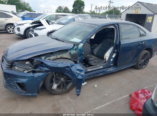 1VWAA7A39JC035216 2018 VOLKSWAGEN PASSAT Blue Դիմացի տեսք
