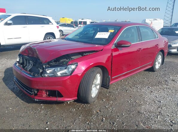 1VWAS7A33GC047111 2016 VOLKSWAGEN PASSAT Red Front left