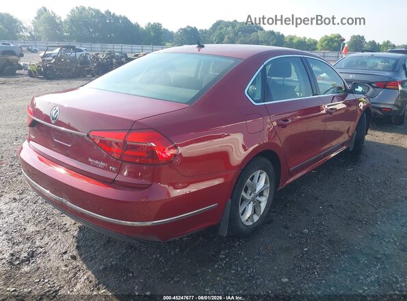 1VWAS7A33GC047111 2016 VOLKSWAGEN PASSAT Red Rear right