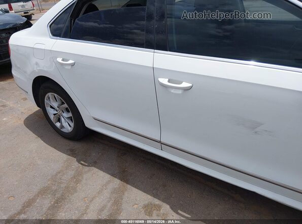 1VWAS7A39GC062521 2016 VOLKSWAGEN PASSAT Белый Вид щитка приборов