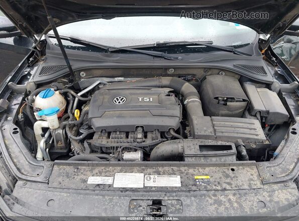 1VWAT7A34GC012820 2016 VOLKSWAGEN PASSAT Black უკანა ხედი